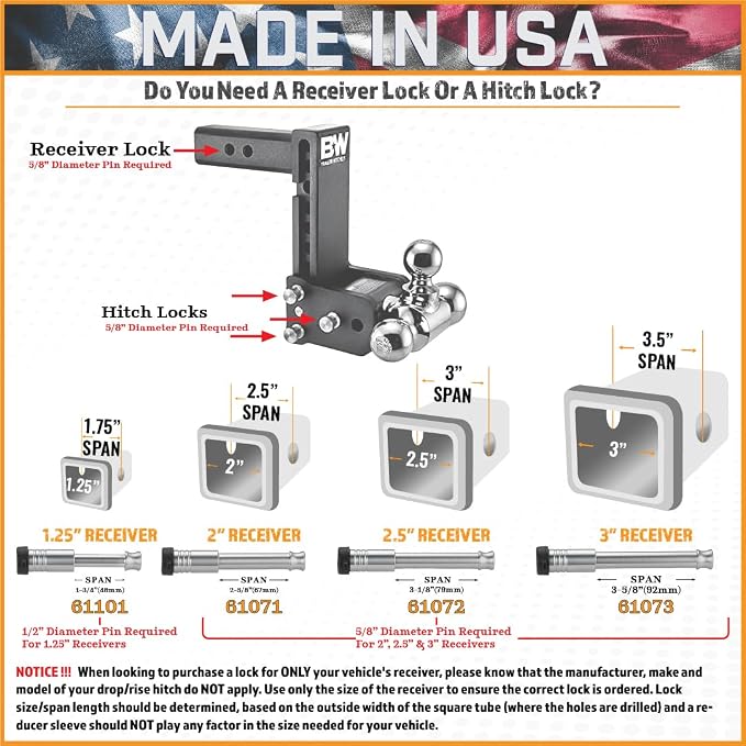 61135 | Receiver Lock for 2021+ Toyota 300 Series Land Cruiser - Image 4