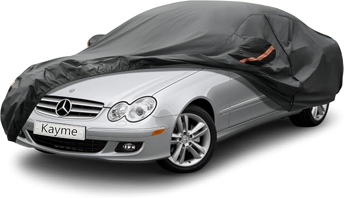 Kayme 7 Layers Car Cover Custom Fit by kayme