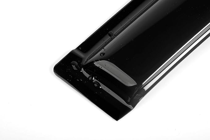 Side Window Wind Deflector, Out-Channel Tape-On Nice Rain Guards Set, Window - Image 7