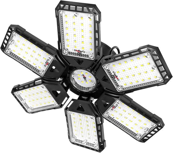 LED Garage Lights 1 Pack -180W, 18000LM 6500K Led Shop Light by Aoretic