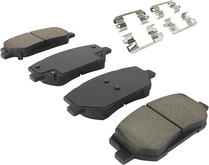 Premium Ceramic Front Brake Pads Compatible - Image 2
