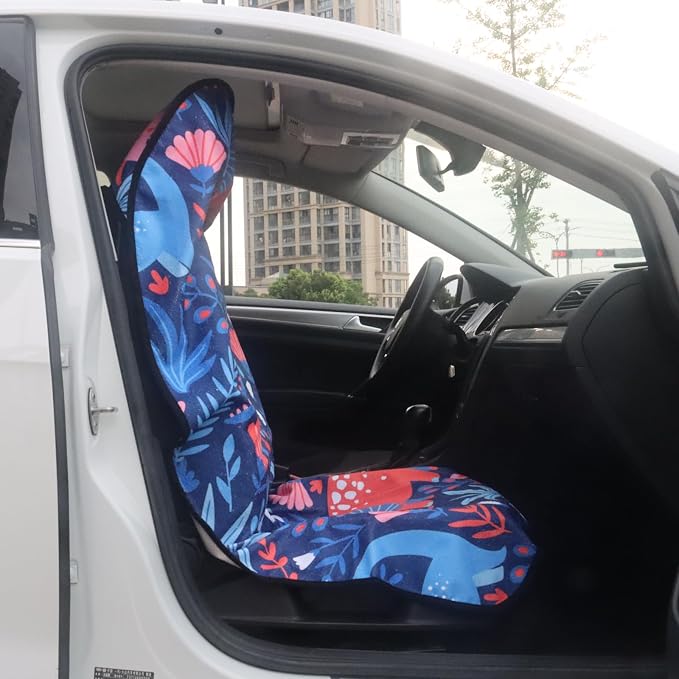 Car Seat Cover Protector Front Seats, - Image 6
