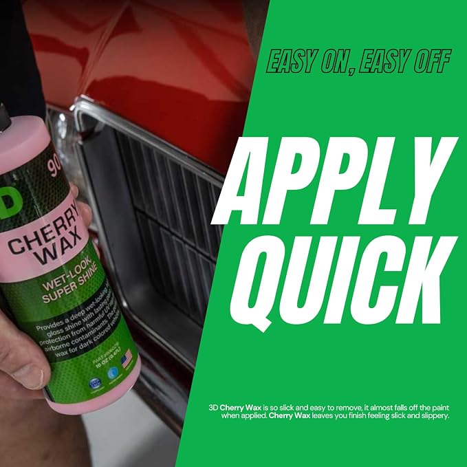 3D Cherry Wax – Liquid Carnauba Show Car Wax - Image 4