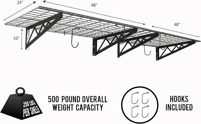 SafeRacks Wall Shelves - Image 8