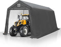 7' x 12' Outdoor Storage Shed- Heavy Duty Storage Shelter Tent by GARTOO