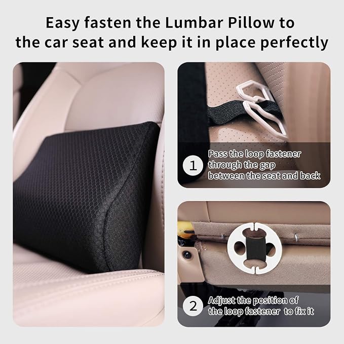 Memory Foam Lumbar Support Pillow - Image 5