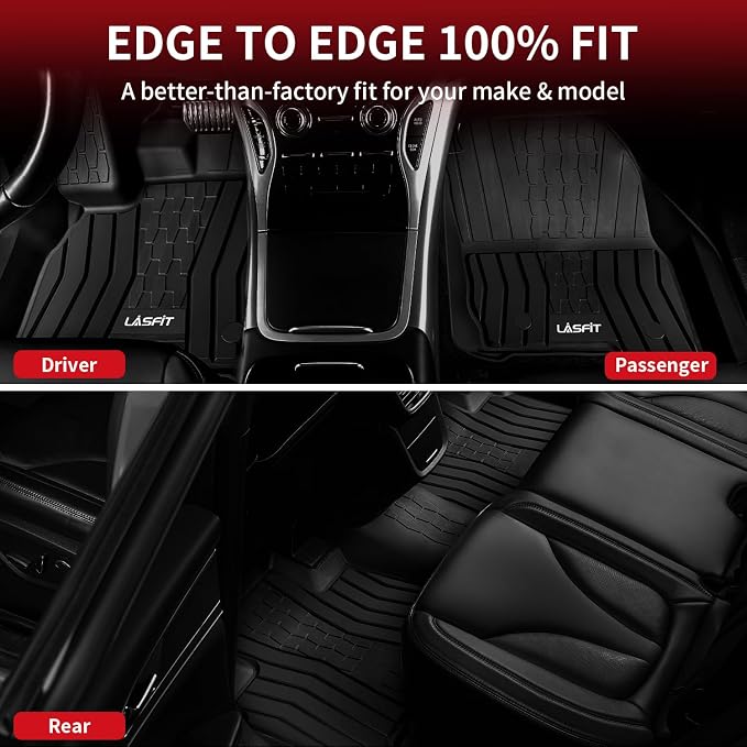 LASFIT Floor Mats Fit for Lincoln Nautilus 2019-2023/ for Lincoln MKX 2018 2017 - Image 6