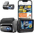 DDPAI Dash Cam Front and Rear, 4K + 1080P Dash Camera by ddpai