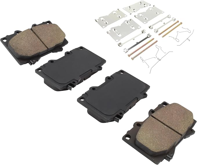 Premium Ceramic Front Brake Pads Compatible - Image 2