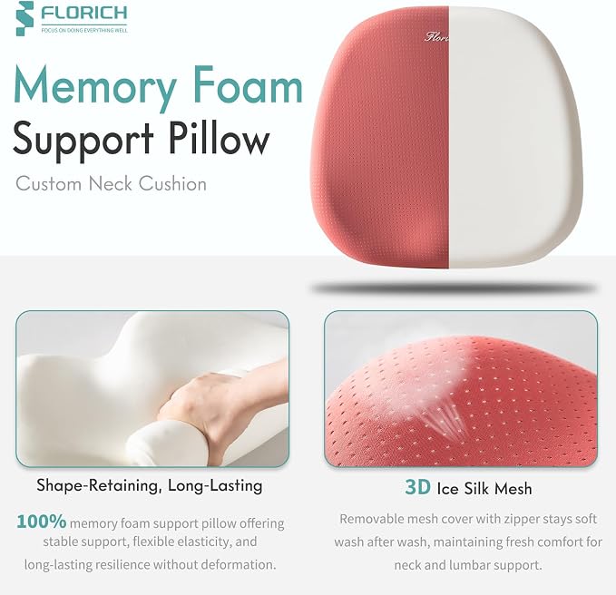 FLORICH Car Seat Cushion and Lumbar Support Pillow - Image 7