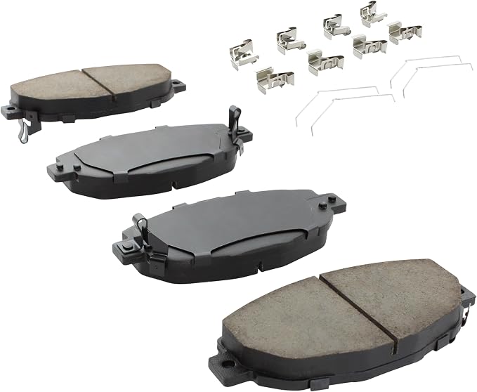 Premium Ceramic Front Brake Pads Compatible - Image 2