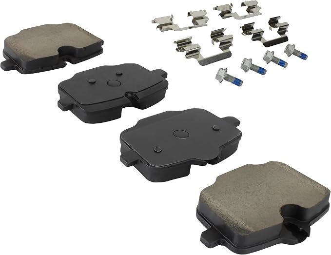 Premium Ceramic Rear Brake Pads Compatible - Image 2