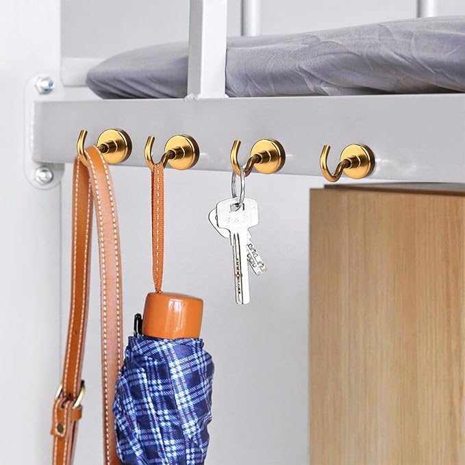 MIKEDE Magnetic Hooks, 80LB Heavy Duty Magnets - Image 6