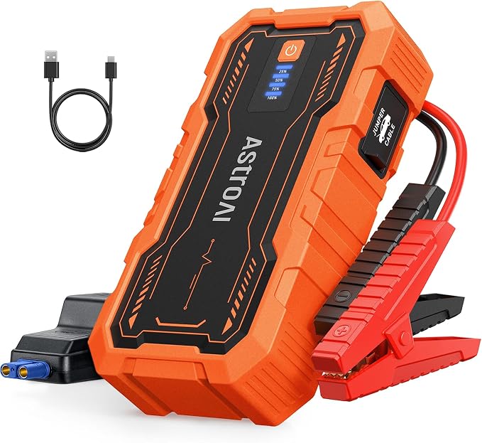 AstroAI S8 Pro Car Battery Jump Starter, 3000A Peak Jump Starter Battery Pack by AstroAI