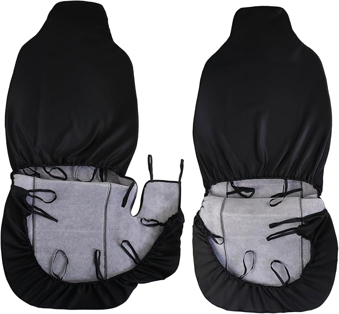Front Car Seat Covers for 2004-2012 Ford Ranger, Front High Back 60/40 Split - Image 2