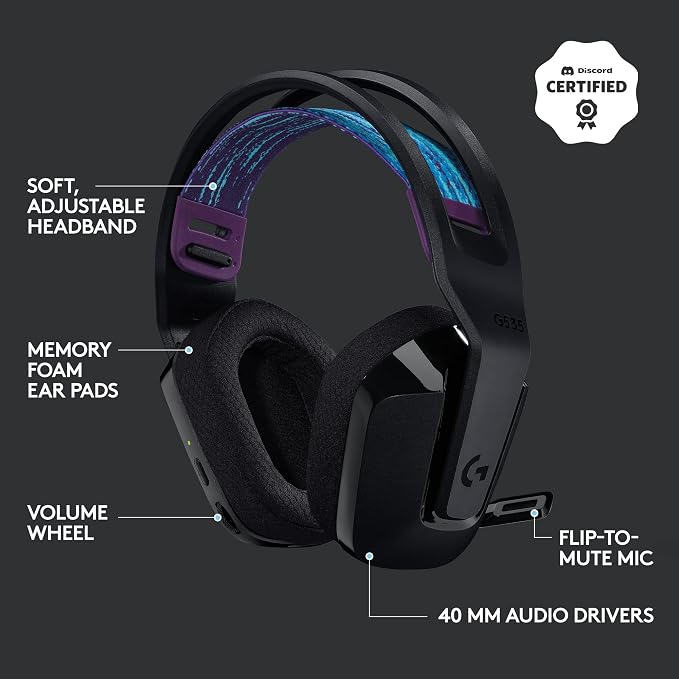 Logitech G535 LIGHTSPEED Wireless Gaming Headset - Image 6