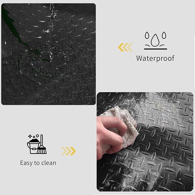 Premium Garage Floor Mat, Commercial Grade Heavy Duty Parking Mat - Image 5
