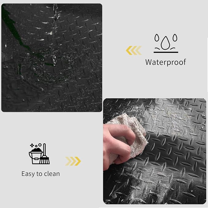 Premium Garage Floor Mat, Commercial Grade Heavy Duty Parking Mat - Image 4