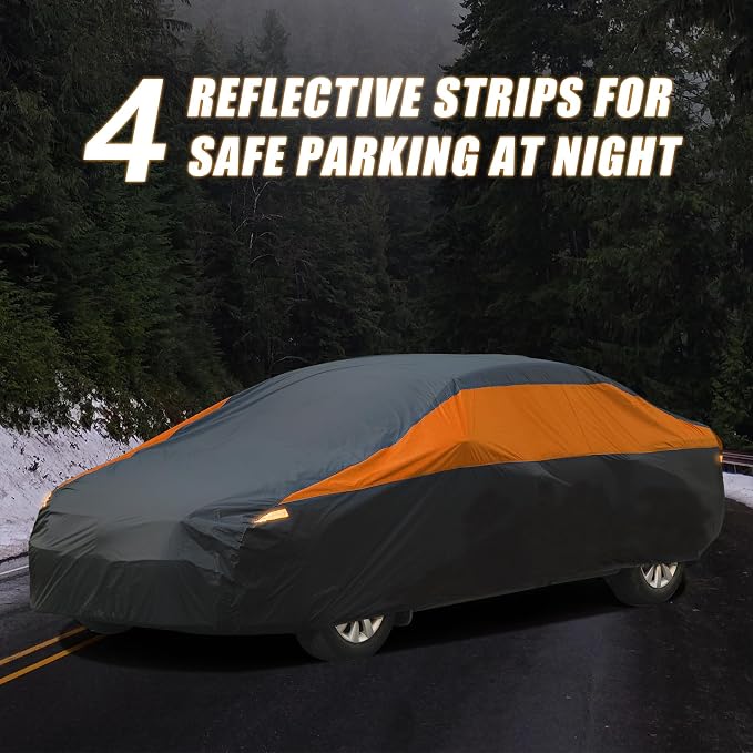 Car Cover Waterproof All Weather, Outdoor Car Cover - Image 5