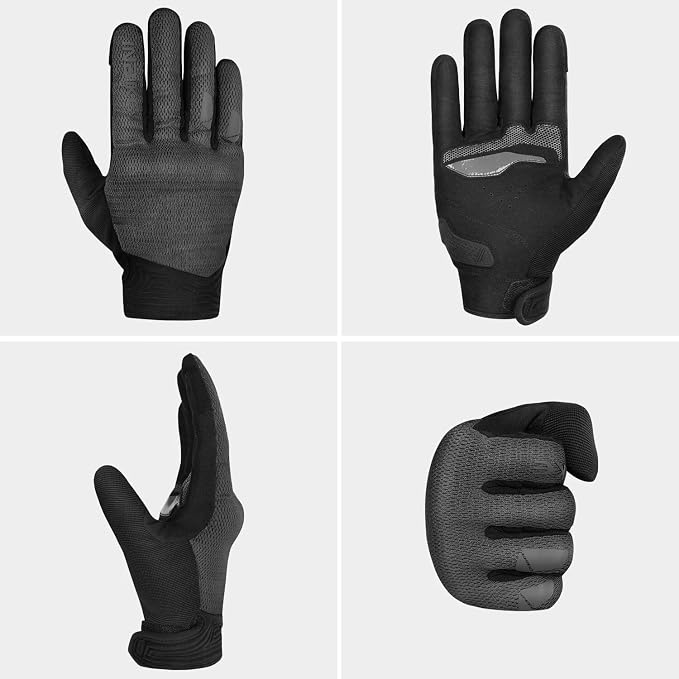 INBIKE Breathable Mesh Motorcycle Gloves - Image 2