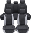 Elantrip Car Seat Cover Full Set Leather Car Seat Protector Universal fit by Elantrip