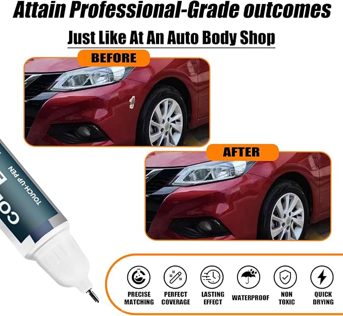 NAH Cayenne Red Pearl Touch Up Paint - Image 2