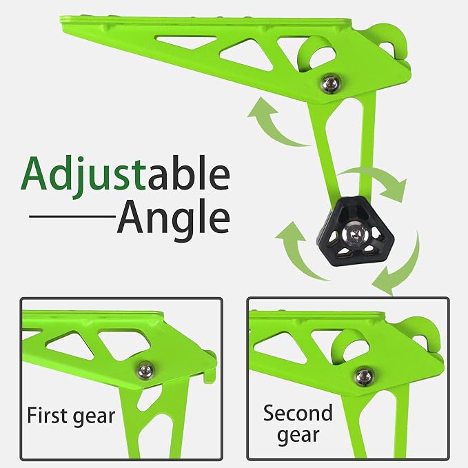 TOOENJOY Universal Fit Car Door Step, Foldable Roof Rack Door Step Up on Door - Image 3