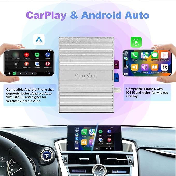 LVDS Wireless Wired CarPlay for Lexus RX ES NX CT is RC OEM Rotary Knob - Image 3