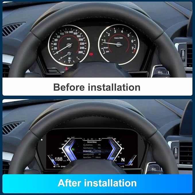 Speedometer Instrument for BMW BMW F20 F52 2013-2024, Linux System Original Car - Image 4