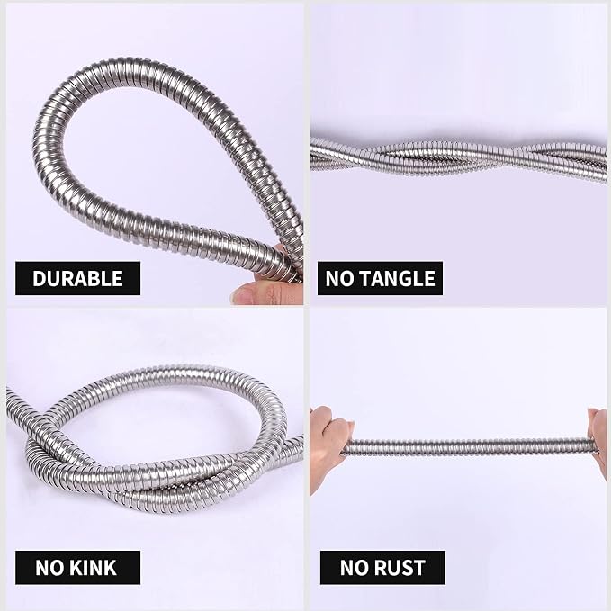 Metal Short Garden Hose 1 ft - Image 3