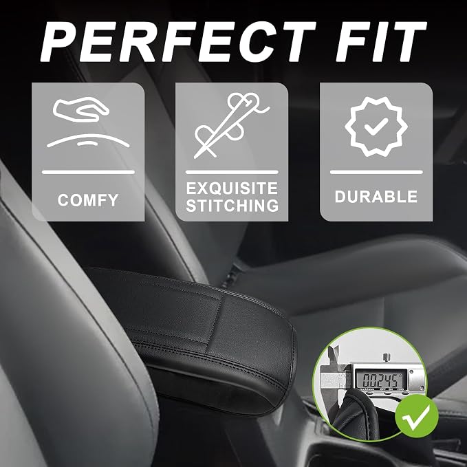 Muslogy Center Console Armrest Cover Compatible - Image 6