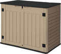 GOOBED Horizontal Shed with Padlock Latch, Outdoor Storage Shed by GOOBED