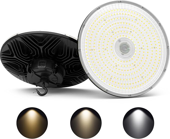 BBESTLED 9Pack UFO LED Low Bay Light 4000K 80W 100W 150W 21, 000Lumen 3000K - Image 7