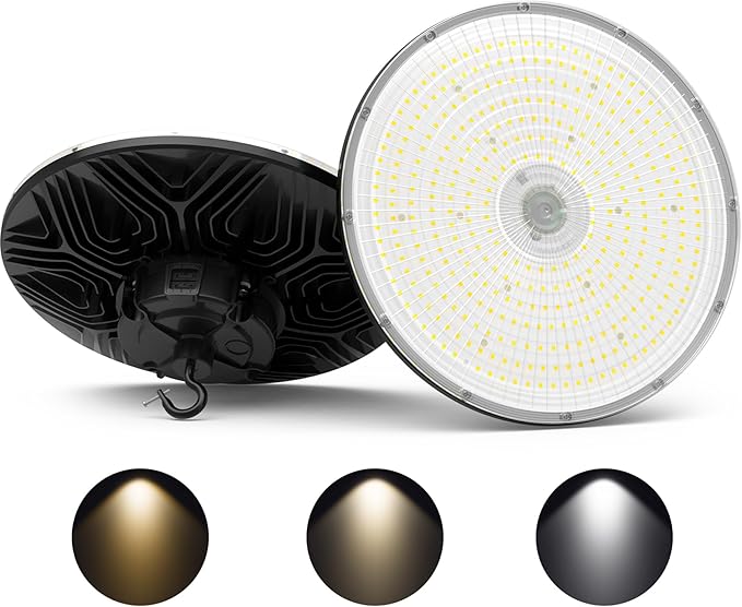 BBESTLED 3Pack UFO LED Low Bay Light 4000K 80W 100W 150W 21, 000Lumen 3000K - Image 7