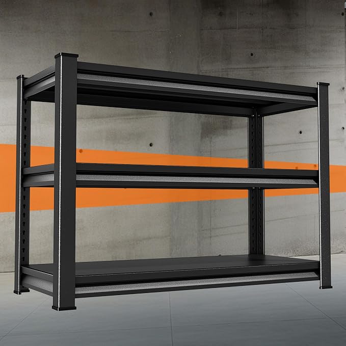 Garage Storage Shelves Heavy Duty, 40”W Shelving Units and Storage Rack by Huhaneon