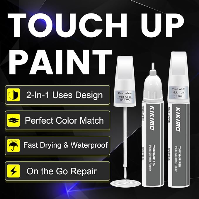 KIKIMO for Tesla Touch Up Paint), Car Paint Repair Kit for Tesla Model Y/3/S/X - Image 2