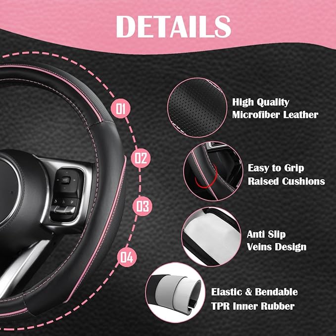 CAR PASS Car Seat Covers Full Set - Image 5