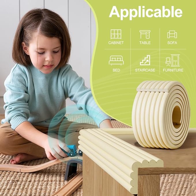 Baby Proofing Wall Corner Protector, Edge Guard Corner Protector, 6.56ft - Image 3