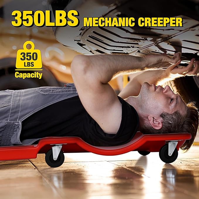 Nilight 40" Mechanic Plastic Creeper - Image 5