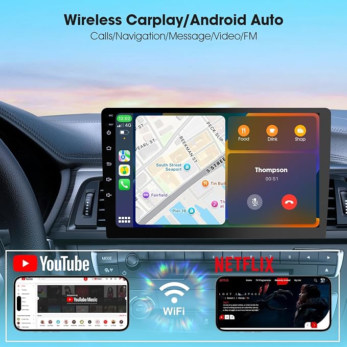 Wireless Double Din Car Stereo - Image 5