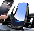 Wireless Car Charger, MAX 15W Fast Charging Auto Clamping, Sensing Phone Holder by Unknown