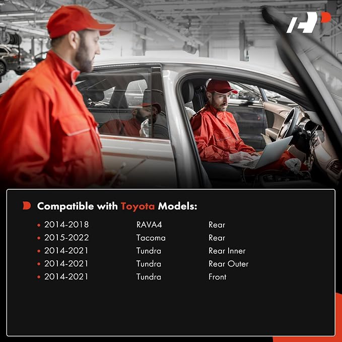 A-Premium 4-PC Reverse Backup Parking Assist Sensor Compatible - Image 2