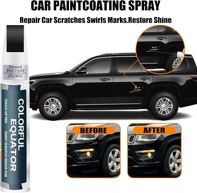 PXJ/KXJ Diamond Black Crystal Pearl Touch Up Paint - Image 3