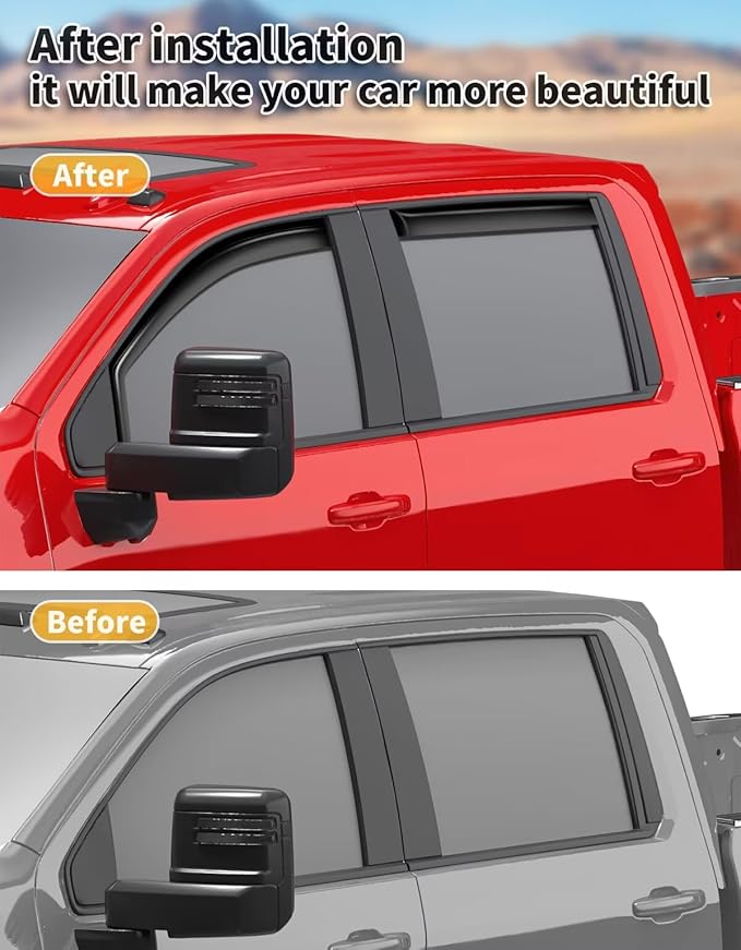 in-Channel Window Rain Guards Fit - Image 5