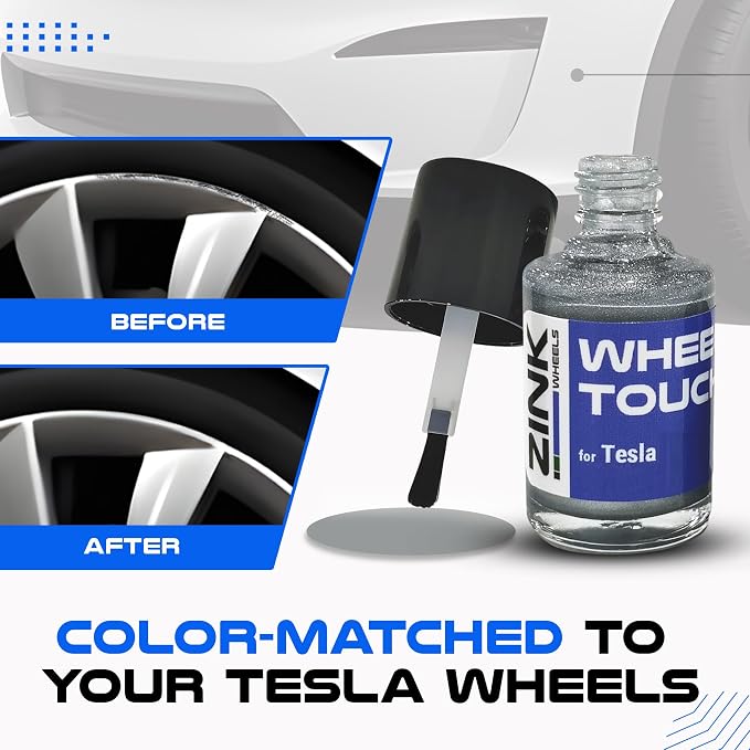 Premium Tesla Wheel Curb Rash Repair Kit - Image 5
