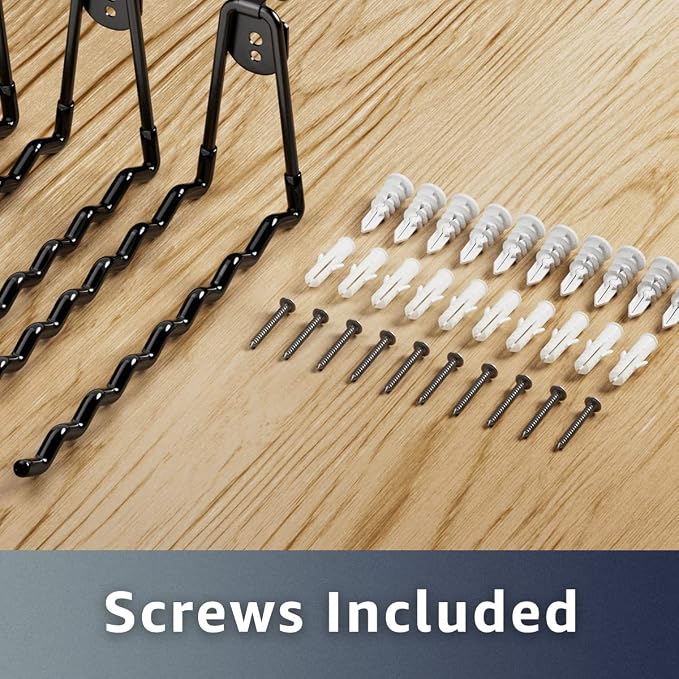 Garage Hooks, Large 2-Pack Shed Storage Hanger 11.8" Long Heavy Duty Wall Mount - Image 7