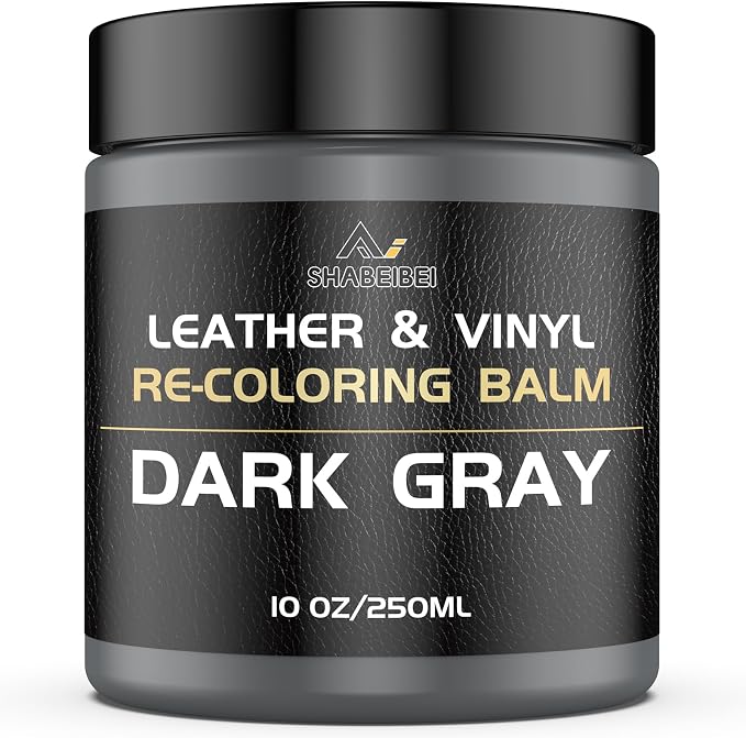 Leather Recoloring Balm, 10oz Leather Color Restorer Leather Repair Kit by SHABEIBEI