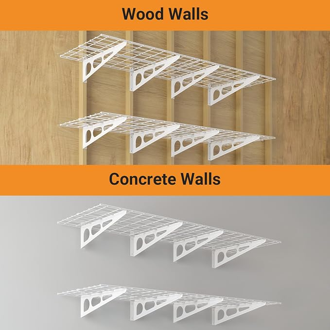 2x6 ft Garage Shelving, Pantry Storage, 800 lbs Total Load Capacity Storage - Image 6