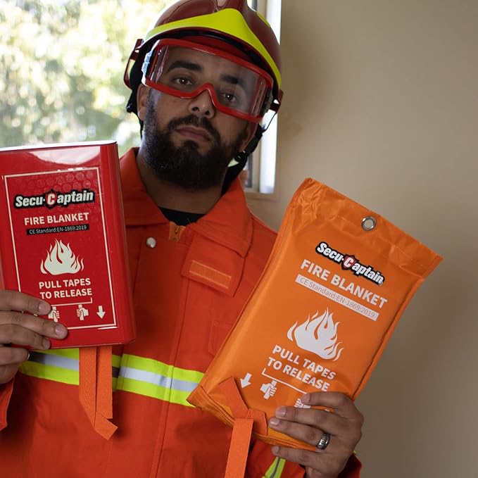 SecuCaptain Emergency Fire Blanket - Image 5