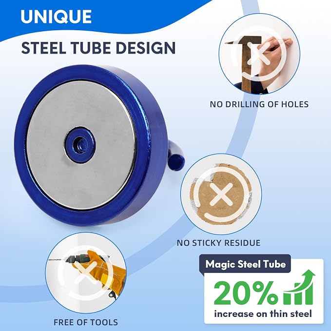Neosmuk Magnetic Hooks, Cruise Ship Essentials, 100lb+ Heavy Duty Magnetic Hooks - Image 3